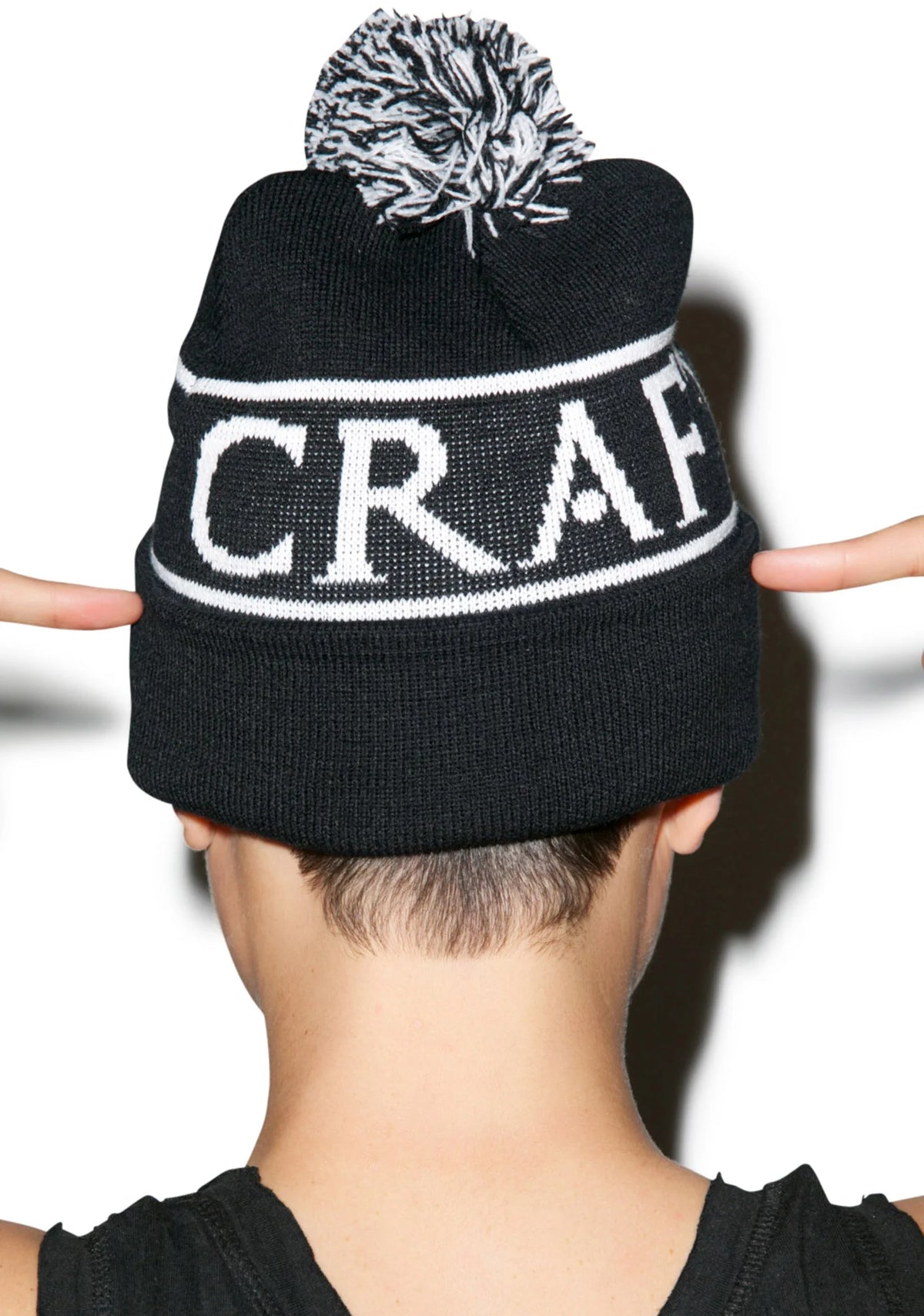 Blackcraft Pom Pom Beanie