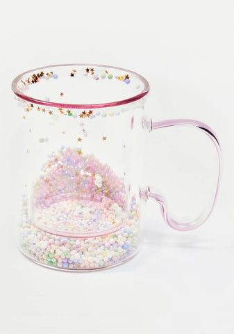 Team Time Glitter Mug