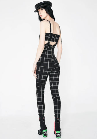 Gridlock Skinny Jumpsuit