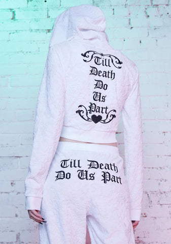 Death Do Us Part Velour Jacket