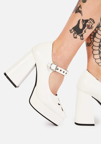 Angel Growing Up Platform Heels