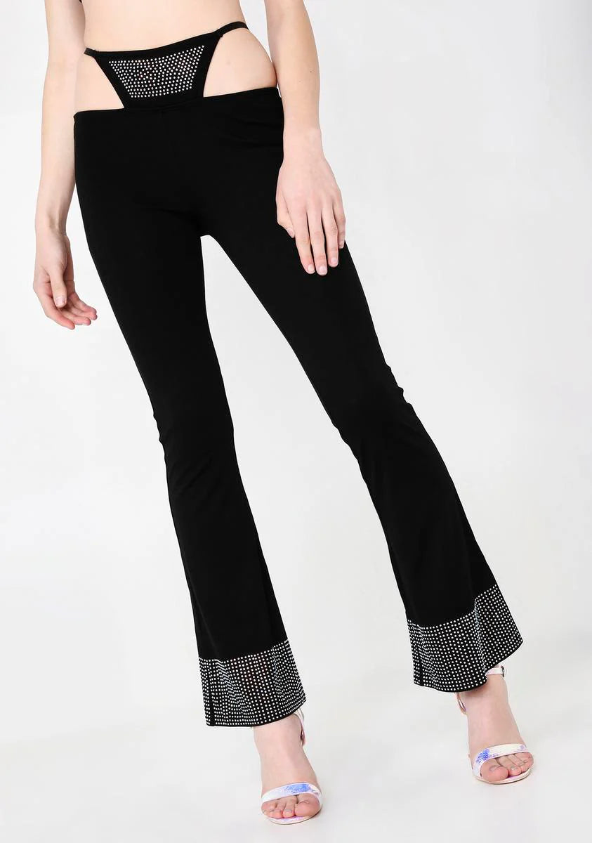 Bling Royalty Thong Pants