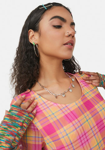 Hint Of Sweet Charm Necklace