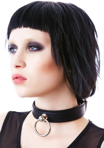Saddle Stud O Ring Choker