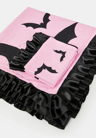 Sweet Bat Behavior Duvet Set