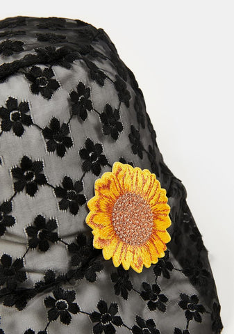 Sunflower Feels Sheer Bucket Hat