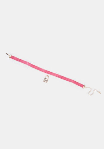 Under My Command Velvet Choker