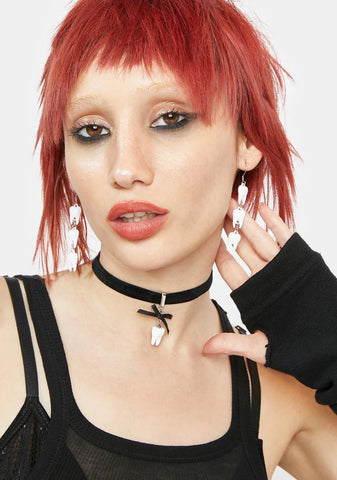 Show Ur Pearly Whites Drop Earrings