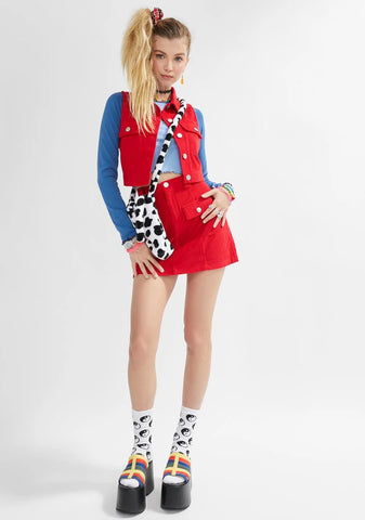 Spill It All Corduroy Vest