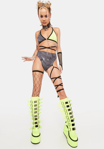 Illusions Chain High Waist Bottoms