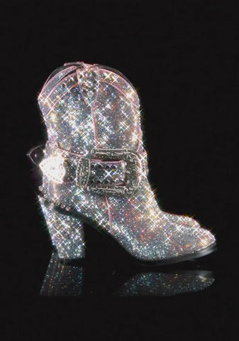 Sheriff Shine Cowboy Boots - Mauve