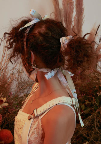 Stitched With Love Face Mask And Scrunchie Set