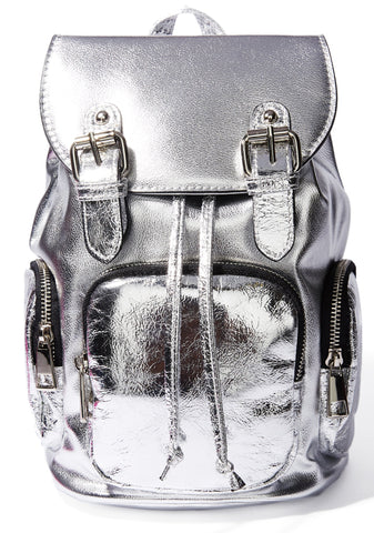Retrograde Metallic Mini Backpack