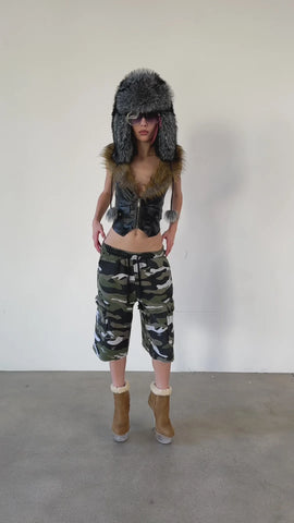 Boho Wild Vegan Leather Vest