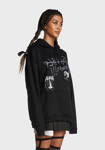 Troublemaker Patches Hoodie