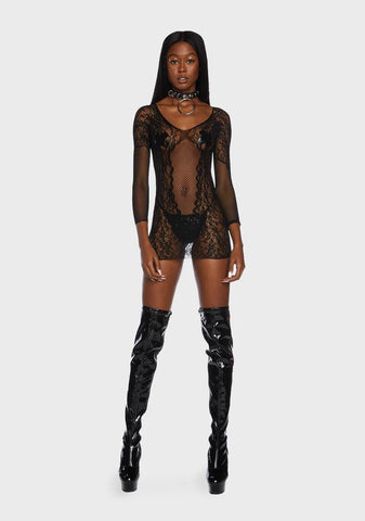As You Like It Lace Bodystocking