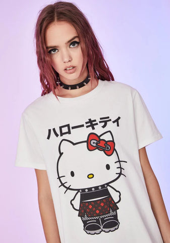 Rebel Grl Oversized Tee