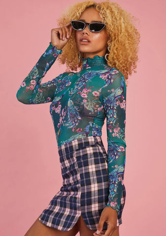 Strut Ur Stuff Mesh Top