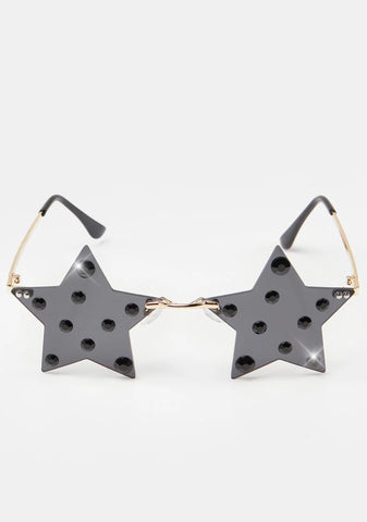 Big Named Fame Star Sunglasses