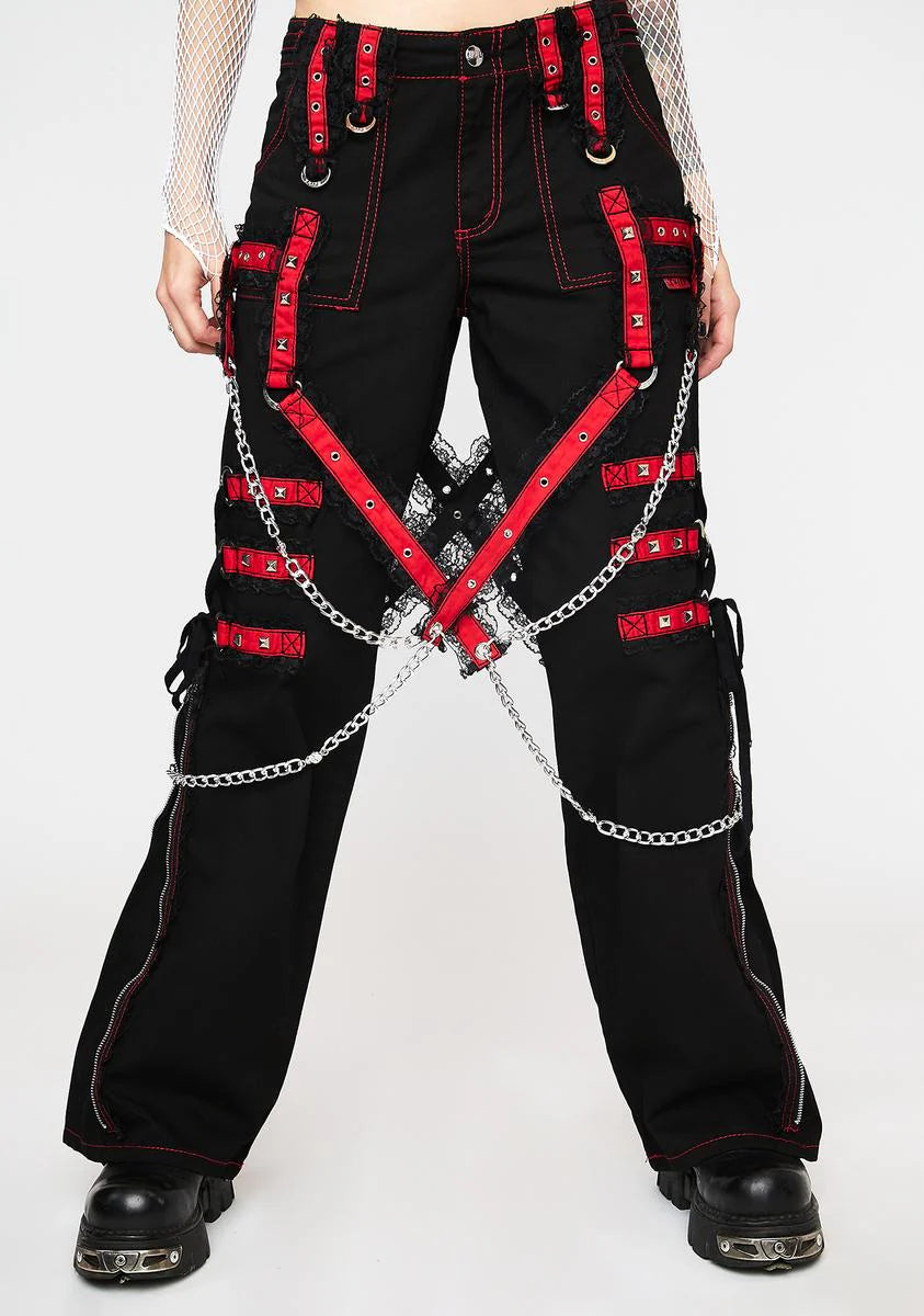 Midnight Dark Street Chain Pants