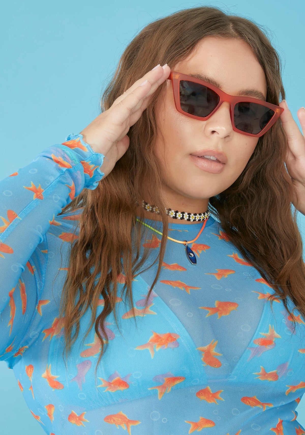 Sunkissed Vibes Cat Eye Sunglasses