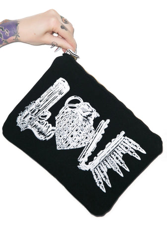 Love Kills iPad Clutch