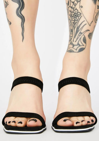 Where's My Check Pierced Heels