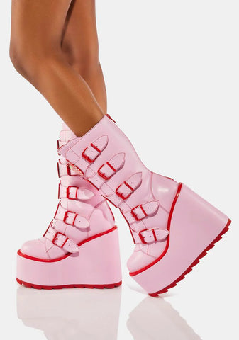 Pink Dune Strawberry Boots