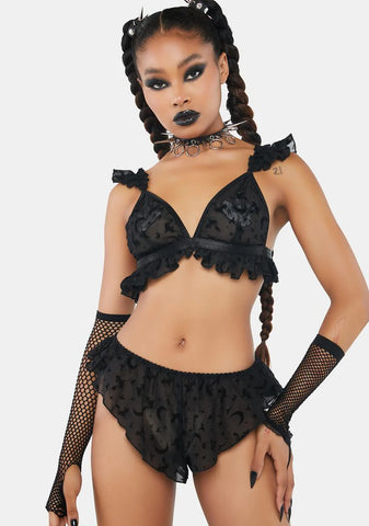 Witch You Were Here Lingerie Set