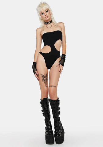 Devious Femme Fatale Cutout Bodysuit