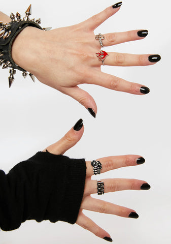 Capital Vices Ring Set