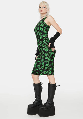 Herb For All Bodycon Dress