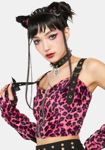 Spot Me If You Can Crop Top