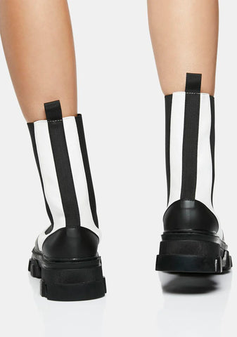 Wonder Chunky Ankle Boots