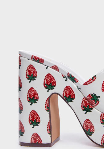 Quirky Aesthetic Platform Heels