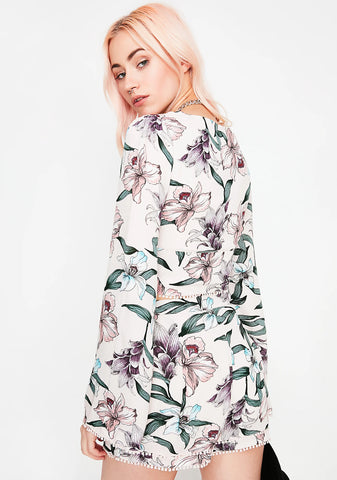 Blushin' Babe Floral Shorts