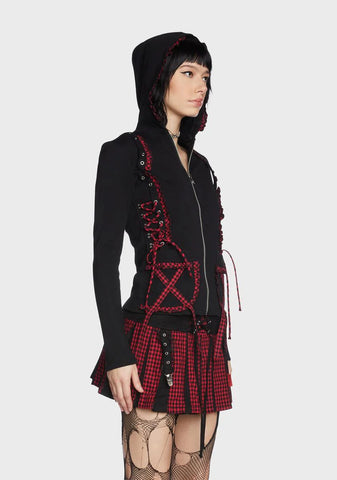 Black And Red Bo Peep Hoodie