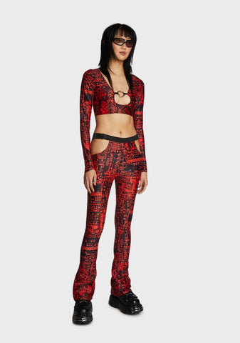Error Cut-Out Leggings