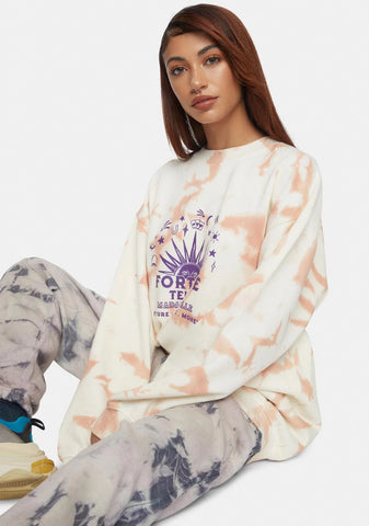 Tie Dye Fortune Teller Sweatshirt