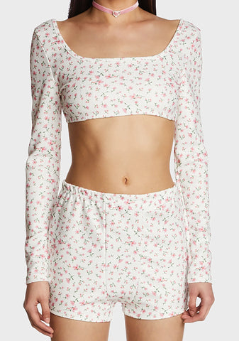 Among Beauty Shorts Set