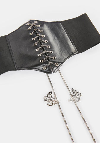 Wonder Trail Vegan Leather Corset