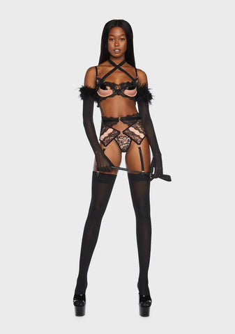 Narcissa Garter Belt