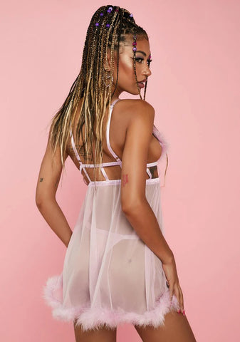 Lavender Lavish Me Tonight Lingerie Set