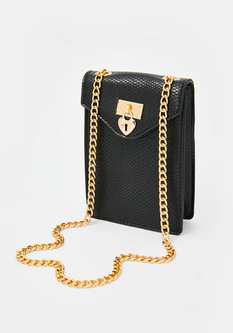 Sinister Snakeskin Purse