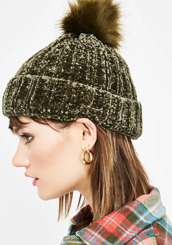 Kush Shoot Ya Shot Pom Pom Beanie