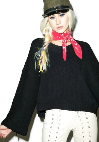 Dreamweaver Hand Knit Sweater - Gray