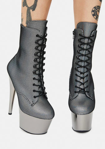 Up And Up Lace Up Ankle Boots