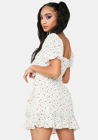 Take It All Floral Dress