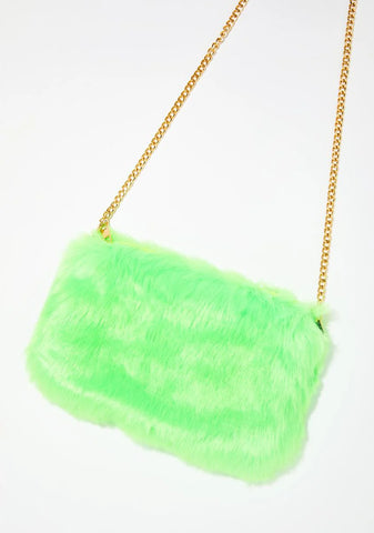 Slime Disposition Furry Shoulder Bag