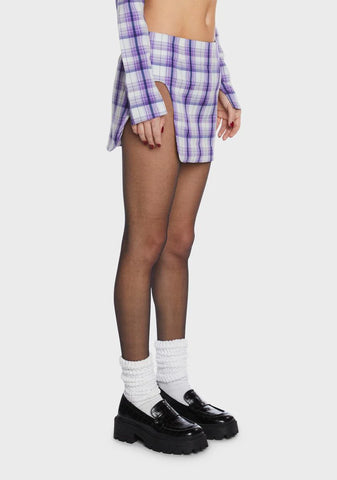 Wilson Plaid Mini Skirt
